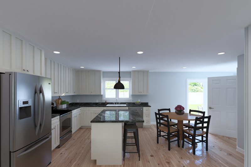 Architectural House Design - Interior - Kitchen for Craftsman House Plan #1060-461 - 3 bed, 3 bath