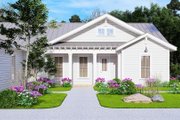 Ranch Style House Plan - 3 Beds 2.5 Baths 1946 Sq/Ft Plan #54-541 