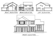 Traditional Style House Plan - 3 Beds 2.5 Baths 1880 Sq/Ft Plan #100-448 