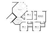 Contemporary Style House Plan - 4 Beds 2.5 Baths 3135 Sq/Ft Plan #48-346 