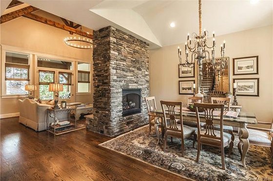 Interior - Dining Room for Craftsman House Plan #120-184 - 4 bed, 3.5 bath