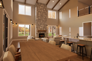 Barndominium Style House Plan - 4 Beds 3 Baths 2860 Sq/Ft Plan #1116-16 Interior 