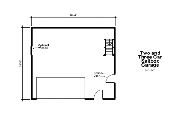 Floor Plan - Main Floor for Traditional House Plan #312-745, 0 bath