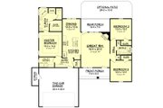 Craftsman Style House Plan - 3 Beds 2 Baths 1569 Sq/Ft Plan #430-96 