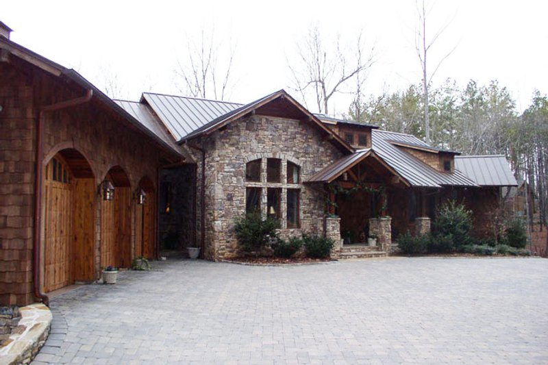 House Blueprint - Exterior - Front Elevation 3 for Craftsman House Plan #453-43 - 3 bed, 3.5 bath