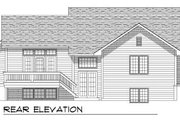 Traditional Style House Plan - 3 Beds 3 Baths 1981 Sq/Ft Plan #70-755 