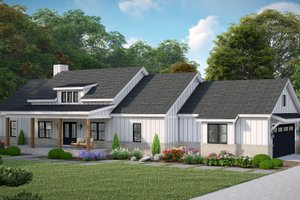 Farmhouse Exterior - Front Elevation Plan #932-1220