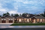 Craftsman Style House Plan - 3 Beds 2 Baths 2298 Sq/Ft Plan #1077-2 