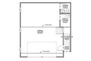 Contemporary Style House Plan - 2 Beds 1.5 Baths 767 Sq/Ft Plan #1116-36 Floor 