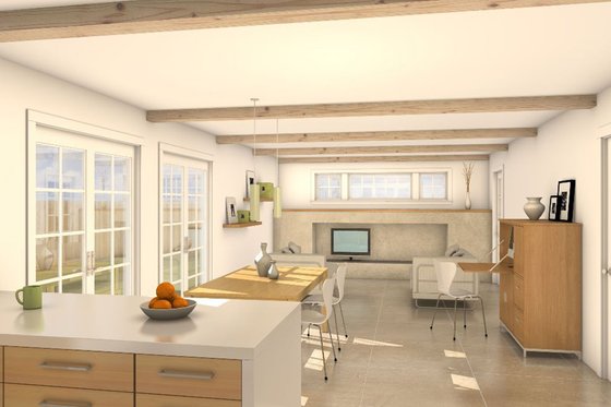 Interior - Other 3 for Traditional House Plan #497-40 - 3 bed, 3 bath