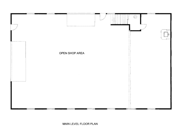 Traditional Floor Plan - Main Floor Plan #117-657