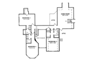 European Style House Plan - 4 Beds 3.5 Baths 3844 Sq/Ft Plan #20-231 