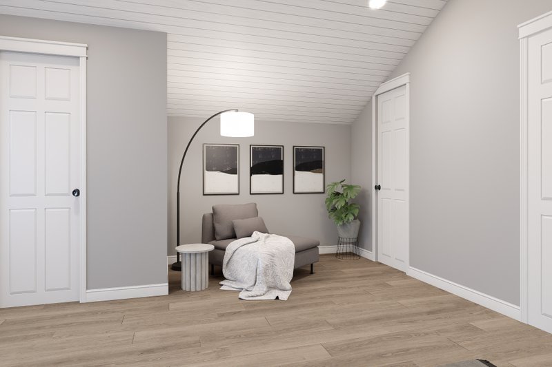 House Design - Interior - Bedroom 3 for Farmhouse House Plan #932-1195 - 3 bed, 3.5 bath