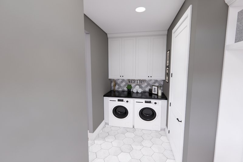Dream House Plan - Interior - Laundry for Farmhouse House Plan #51-1248 - 4 bed, 3 bath