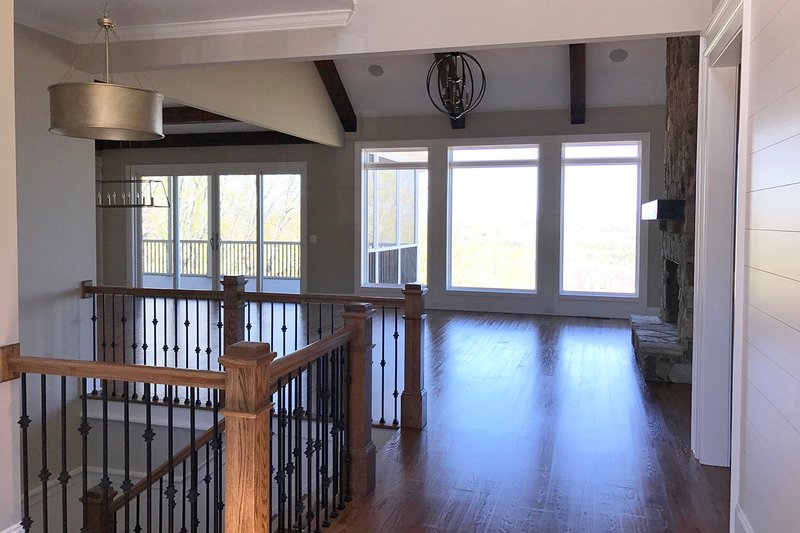 Dream House Plan - Upper Stairway