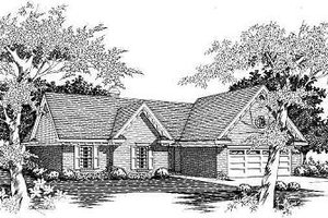 Traditional Exterior - Front Elevation Plan #329-176