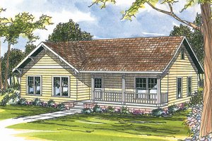 Farmhouse Exterior - Front Elevation Plan #124-300