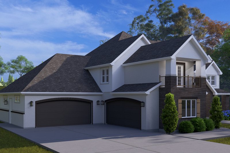 Dream House Plan - Exterior - Front Elevation 4 for Traditional House Plan #1060-344 - 4 bed, 2.5 bath
