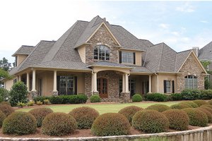 Craftsman style home, elevation