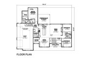 Country Style House Plan - 3 Beds 2 Baths 2292 Sq/Ft Plan #1089-23 Floor 
