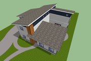 Modern Style House Plan - 4 Beds 3 Baths 2177 Sq/Ft Plan #518-9 