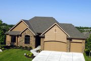 Traditional Style House Plan - 3 Beds 2.5 Baths 1763 Sq/Ft Plan #20-2123 
