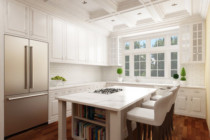 Architectural House Design - Interior - Kitchen for Craftsman House Plan #119-416 - 3 bed, 2.5 bath