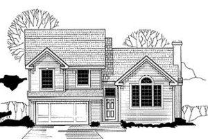 Traditional Exterior - Front Elevation Plan #67-113