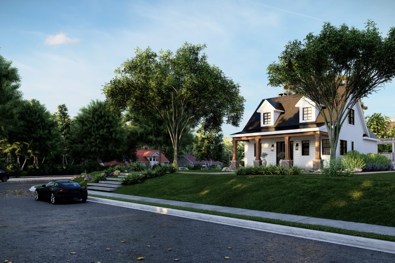 Home Plan - Exterior - Front Elevation 4 for Craftsman House Plan #1094-17 - 3 bed, 2.5 bath