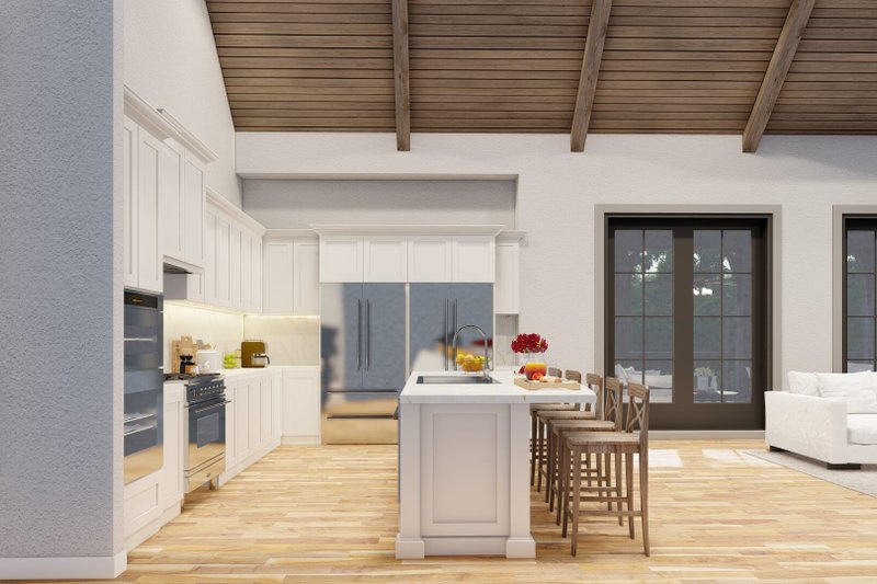 House Blueprint - Interior - Kitchen 1 for Country House Plan #17-3374 - 4 bed, 3.5 bath