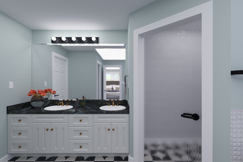 House Design - Interior - Master Bathroom 1 for Farmhouse House Plan #1060-262 - 4 bed, 2.5 bath