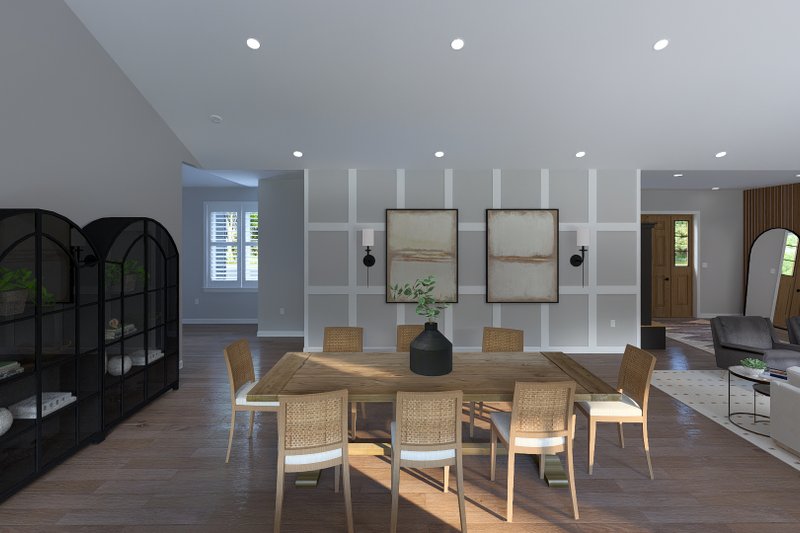 Dream House Plan - Interior - Dining Room 1 for Farmhouse House Plan #1060-426 - 2 bed, 3.5 bath