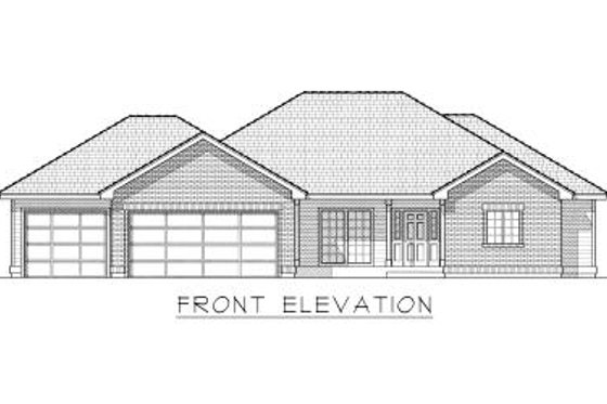 Exterior - Other Elevation for Bungalow House Plan #112-139 - 3 bed, 2.5 bath