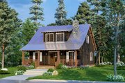 Country Style House Plan - 1 Beds 2 Baths 1425 Sq/Ft Plan #923-219 