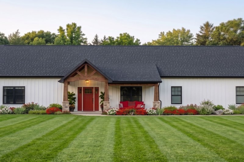 Architectural House Design - Exterior - Front Elevation 2 for Craftsman House Plan #1064-481 - 3 bed, 2.5 bath