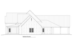 Exterior - Other Elevation 1 for Farmhouse House Plan #1081-12 - 4 bed, 4.5 bath