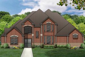 Traditional Exterior - Front Elevation Plan #84-418