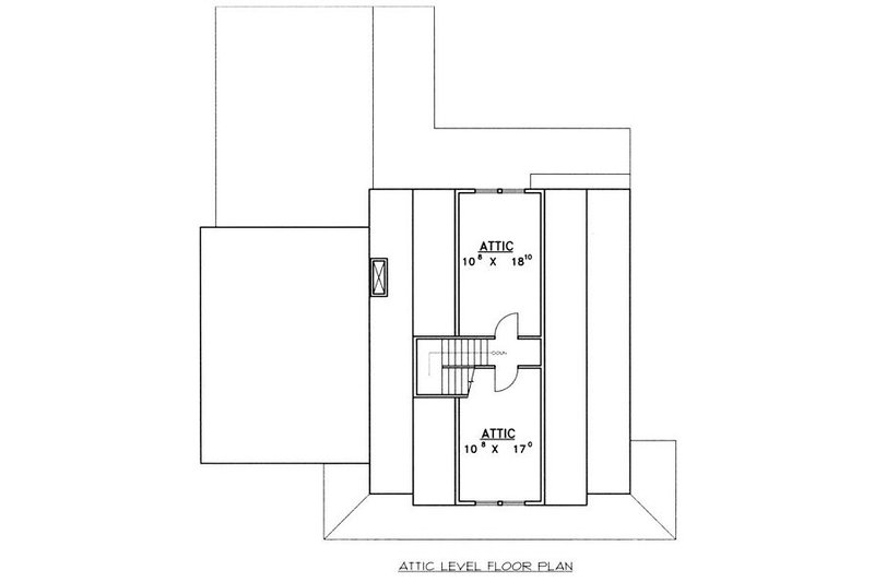 Dream House Plan - Floor Plan - Other Floor for Country House Plan #117-536 - 3 bed, 2.5 bath
