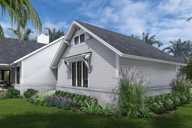 Home Plan - Exterior - Other Elevation 3 for Cottage House Plan #120-289 - 3 bed, 2 bath