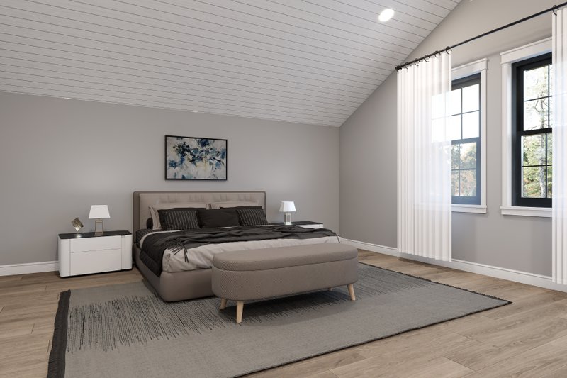 House Design - Interior - Bedroom 2 for Farmhouse House Plan #932-1195 - 3 bed, 3.5 bath