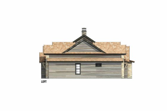 Exterior - Other Elevation for Country House Plan #1096-86 - 4 bed, 3.5 bath