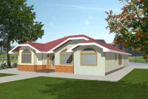 Traditional Exterior - Front Elevation Plan #117-206