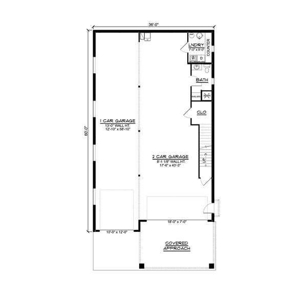 House Design - Beach Floor Plan - Main Floor Plan #1064-205