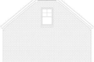 Exterior - Other Elevation 1 for Contemporary House Plan #932-1026, 0 bath