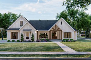 Farmhouse Exterior - Front Elevation Plan #455-247