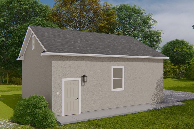 House Plan Design - Exterior - Other Elevation for Traditional House Plan #1060-145, 0 bath