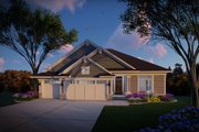 Craftsman Style House Plan - 4 Beds 3 Baths 2556 Sq/Ft Plan #70-1531 