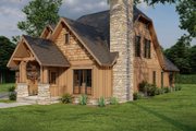 European Style House Plan - 3 Beds 2.5 Baths 1834 Sq/Ft Plan #17-2260 