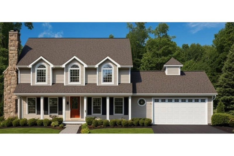 Home Plan - Country Exterior - Front Elevation Plan #3-234