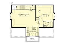 Home Plan - Cottage Floor Plan - Upper Floor Plan #132-189